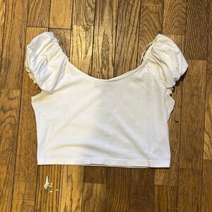 Top shop crop shirt